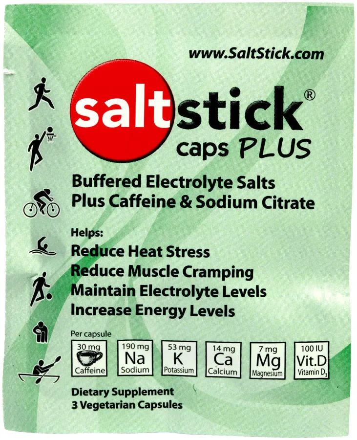 Saltstick Electrolyte Plus Caps 1