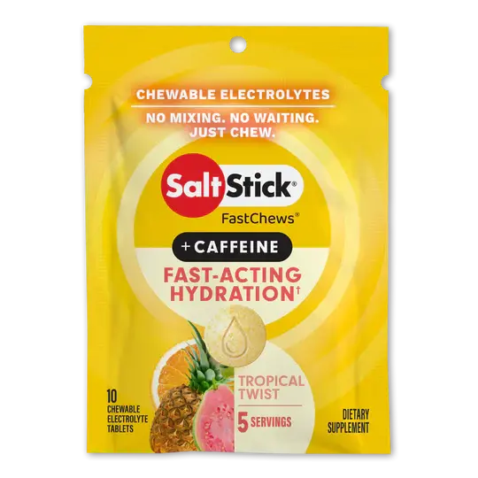 Saltstick Electyrolyte Fast Chews + Caffeine 1