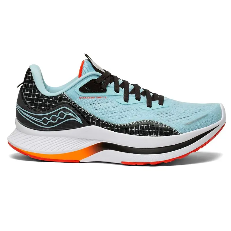 Saucony Women's Endorphin Shift 2 - Powder / Scarlet 1