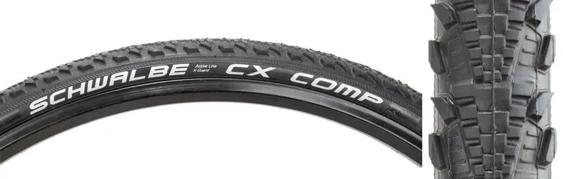 Schwalbe Cx Comp Active Lite Kg Tire - 700 X 38, Wire 1