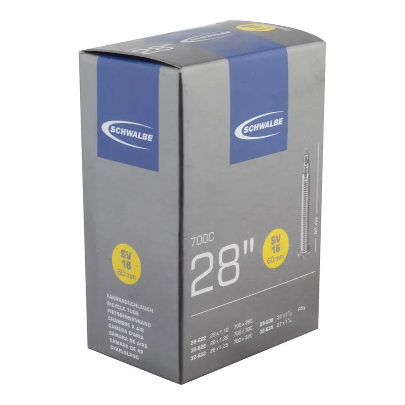 Schwalbe Standard Presta Valve Inner Tube