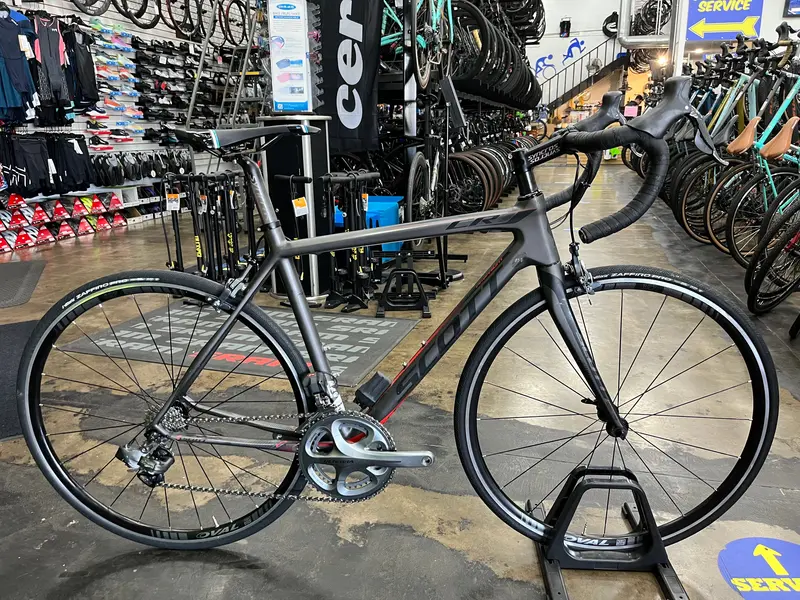 Scott Cr1 Premium Shimano Ultegra Di2 10 Speed - Charcoal 2013 Demo 1