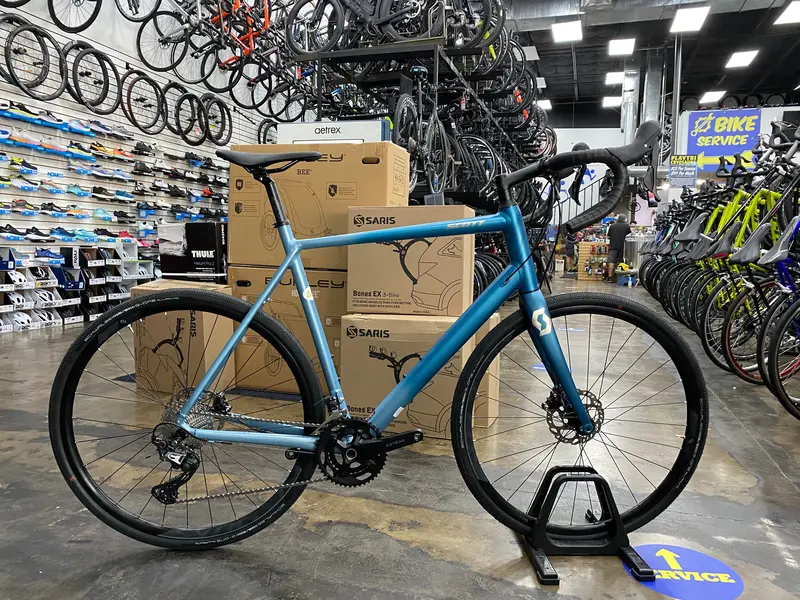 Scott Speedster Gravel 20 Disc Shimano Grx 11 Speed - Blue 2021 1