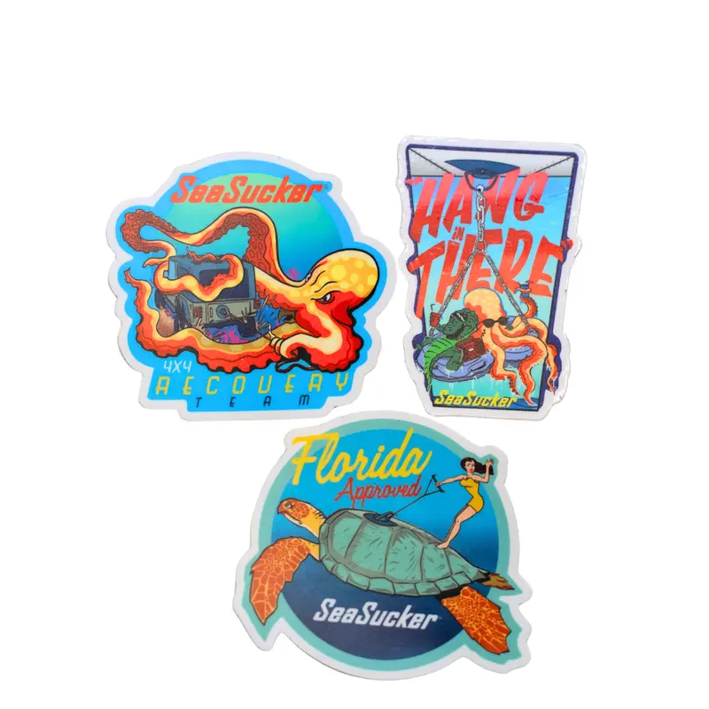 Seasucker Neon "Retro" Sticker Pack 1