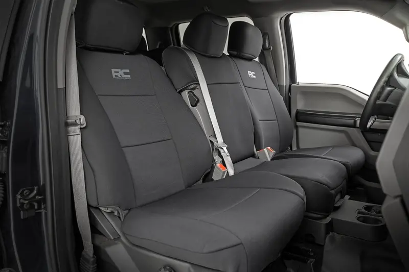 Seat Covers | Fr Bench And Rr Bench | Ford F-150/Lightning/F-250/F-350  (15-26) 1