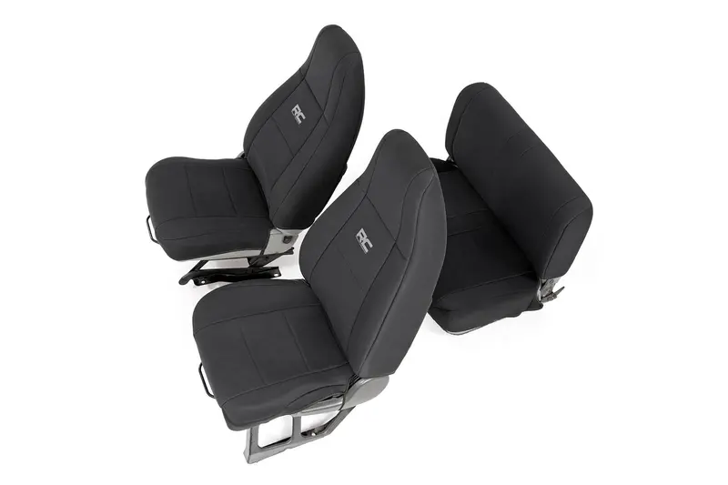Seat Covers | Front And Rear | Jeep Wrangler Yj 4Wd (1987-1990) 1