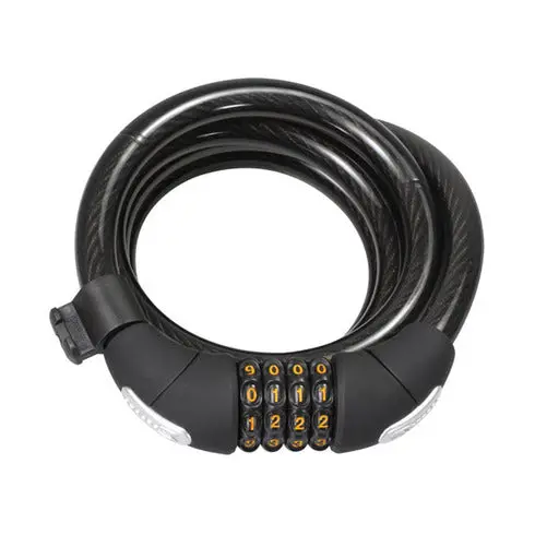 Serfas Cl-15 15Mm Combo Coiled Lock W/ Bracket 1