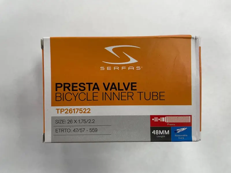 Serfas Presta Valve Inner Tube 26X1.75-2.20 48Mm 1