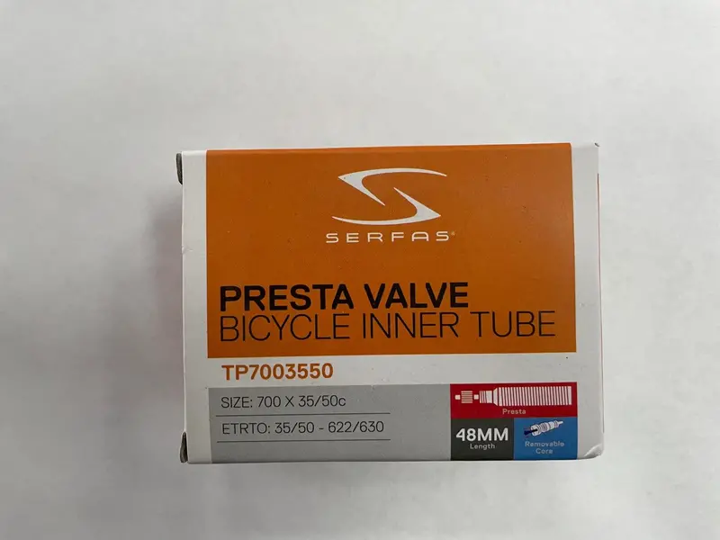 Serfas Presta Valve Inner Tube 700X35-50C 48Mm 1
