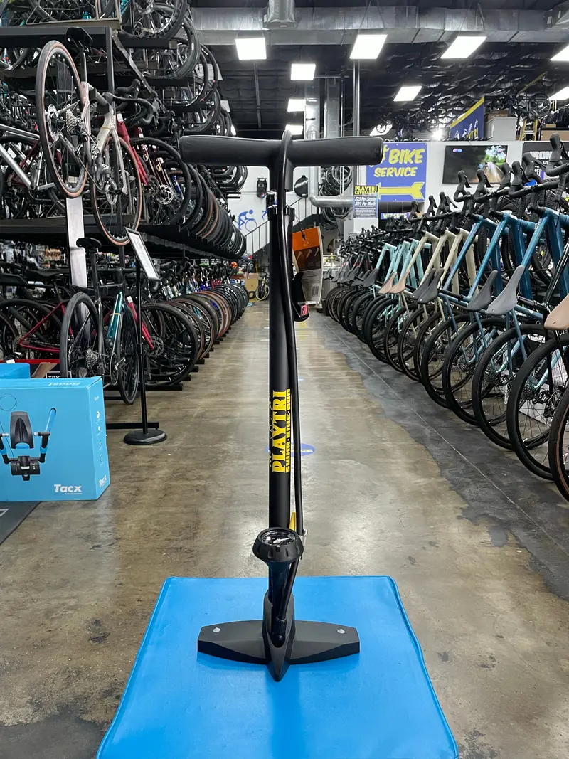 Serfas Thermo Carbon Plus Floor Pump - Playtri Edition 1