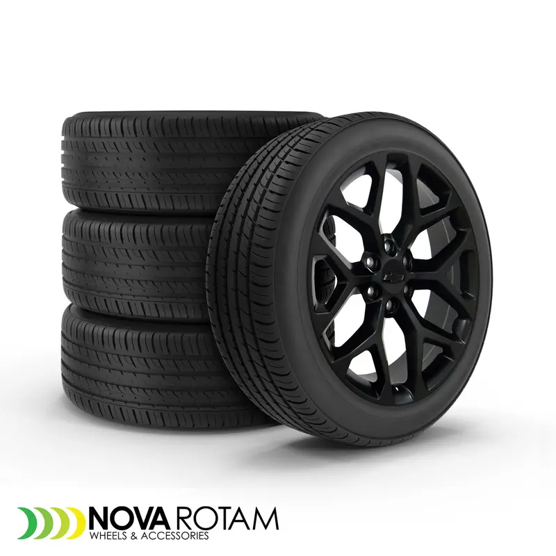 Set Of 4 | 22" Black Snowflake Ck156 Wheels Tires | Fits Chevy Silverado Tahoe Suburban | Gmc Sierra Yukon | Cadillac Escalade | 285/45/22 Ironman Imove Gen2 Tires And Wheels 1