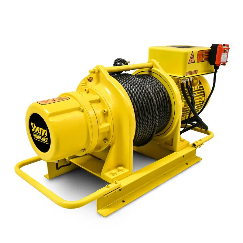 Sherpa 4X4 3-Phase Electric Motor Winch 1