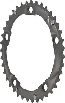 Shimano 105 5703-S 39T 130Mm 10-Speed Triple Middle Chainring Silver 1