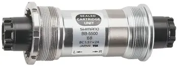Shimano 105 Bb-5500 68X118.5Mm Octalink V1 Spline English Bottom Bracket 1