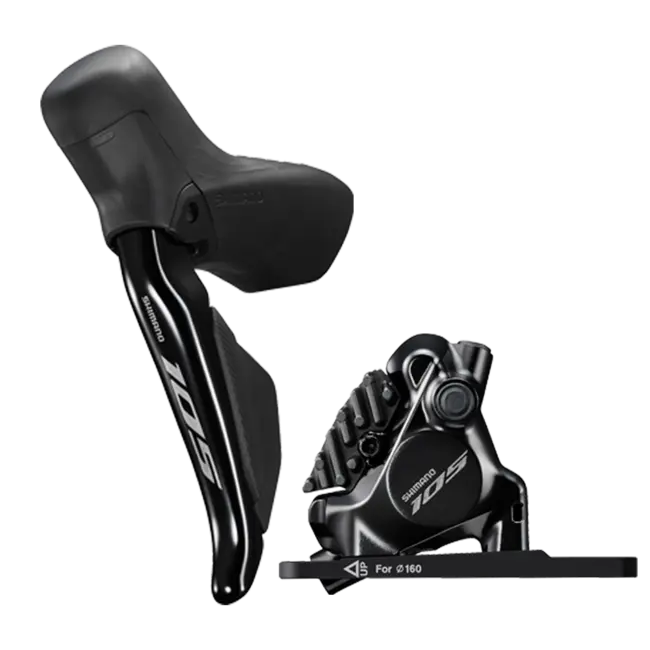 Shimano 105 St-R7170/Br-R7170 Di2 Shift/Brake Lever + Hydraulic Disc - Left Out Of Box 1
