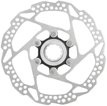 Shimano Deore Sm-Rt54-S Disc Brake Rotor - 160Mm, Center Lock, For Resin Pads Only, External Lockring, Silver 1