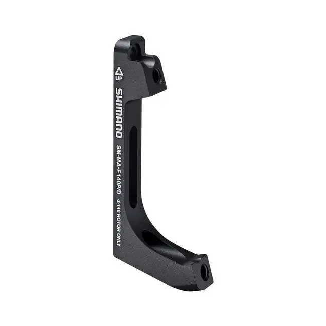Shimano F140p/D Disc Brake Adaptor For 140Mm Rotor, 74Mm Caliper, Flat-Mount Fork 1
