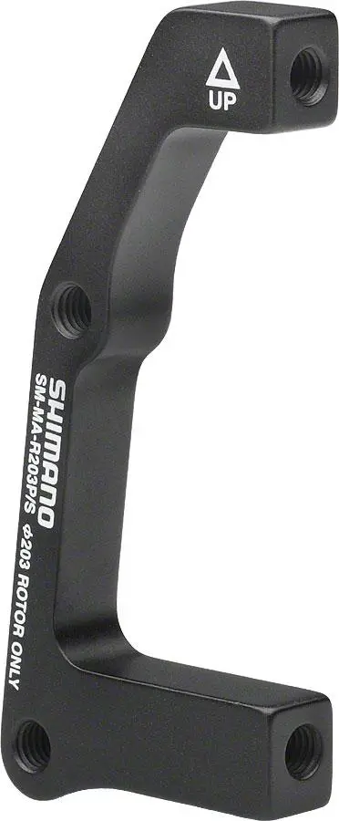 Shimano R203p/S Disc Brake Adaptor For 203Mm Rotor, 74Mm Caliper, 51Mm Frame 1