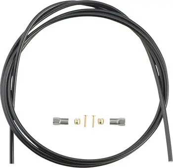 Shimano Sm-Bh59-Jk Low Pressure Disc Brake Hose Kit - Straight Caliper Caliper Connector, 2000Mm, Black 1