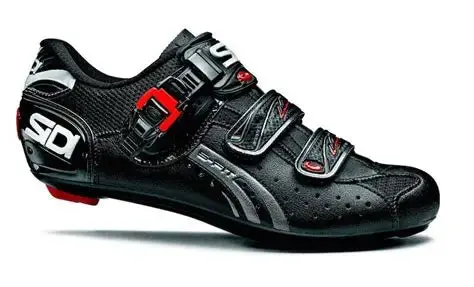 Sidi Genius 5 Mega Fit Men's Road Cycling Shoe - Black 1