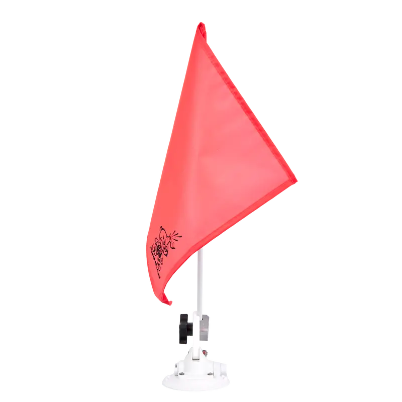 Skier Down Flag Holder 1