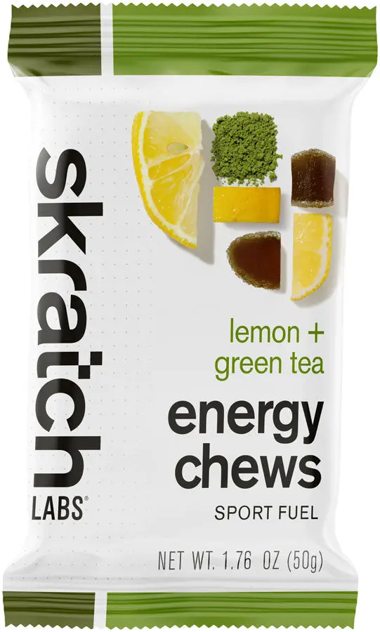 Skratch Labs Energy Chews Lemon + Green Tea 1