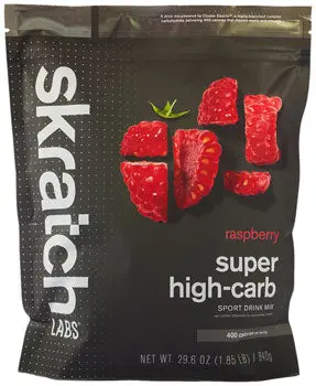 Skratch Labs Super High-Carb Drink Mix 8 Servings - Raspberry 1