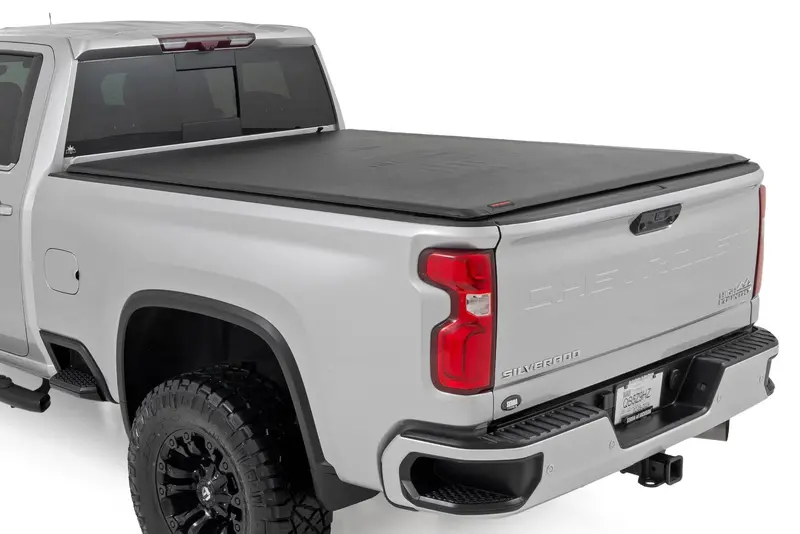 Soft Roll Up Bed Cover | 6'9" Bed | Chevy/Gmc 2500Hd/3500Hd (20-26) 1