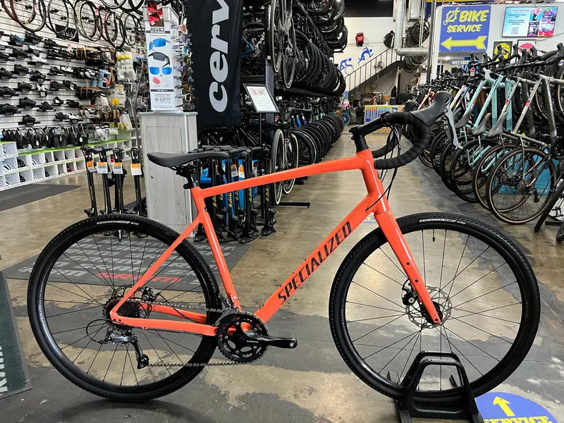 Specialized Diverge Base E5 Shimano Claris 8 Speed - Gloss Blaze Used 1
