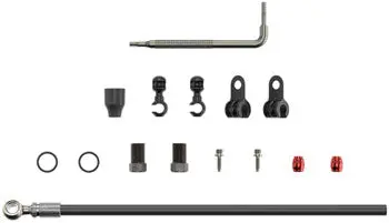Sram Disc Brake Hose Kit - Silver Banjo, 2000Mm 1