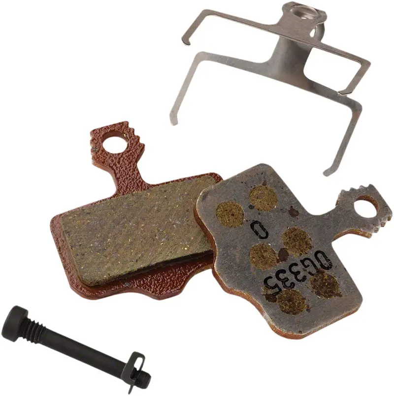 Sram Disc Brake Pads - Organic Compound, Aluminum Backed, Quiet/Light, For Level, Elixir, And 2-Piece Road 1