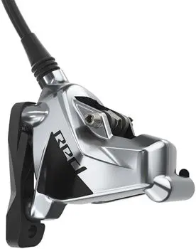 Sram Red Etap Axs Hrd Disc Brake Caliper - Flat Mount, 2-Piece, Polar Grey, D1 Out Of Box 1