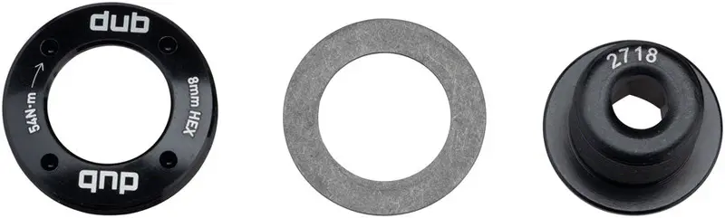 Sram/ Truvativ Dub M18 Crank Bolt And M30 Self-Extracting Cap, Black 1