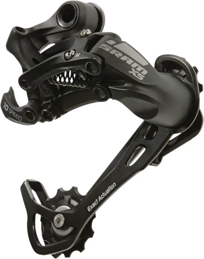 Sram X5 Rear Derailleur - 10 Speed, Long Cage, Black 1