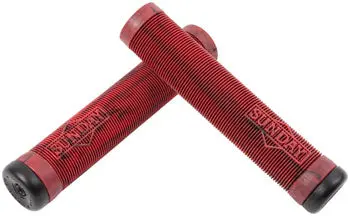 Sunday Cornerstone Grips - Black/Maroon 1