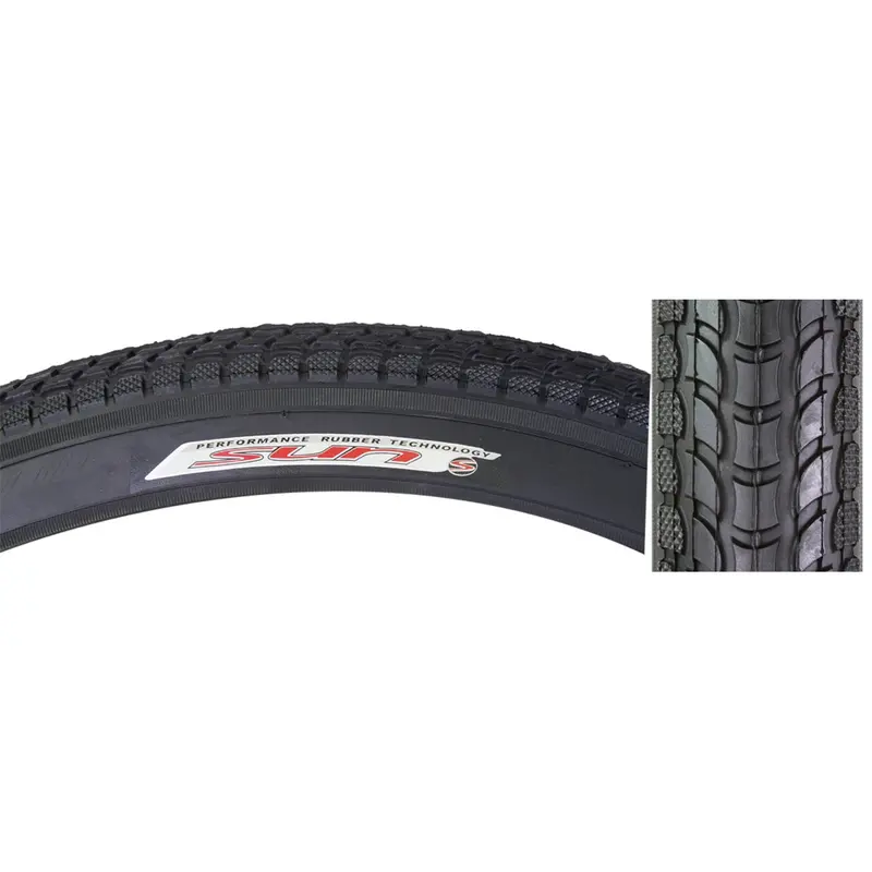 Sunlite Cruiser Tire W/ Sun Logo, Wire 1