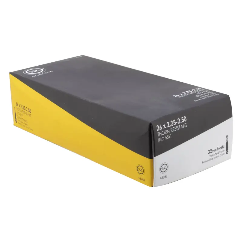 Sunlite Puncture Resistant Presta Valve Inner Tube 26X2.35-2.50 32Mm 1