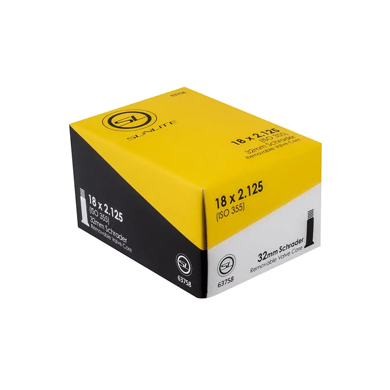 Sunlite Schrader Valve Inner Tube 18X2.125 32Mm 1