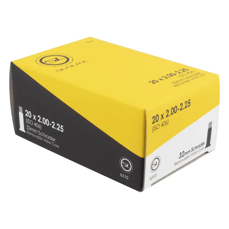 Sunlite Schrader Valve Inner Tube 20X2.00-2.25 32Mm 1