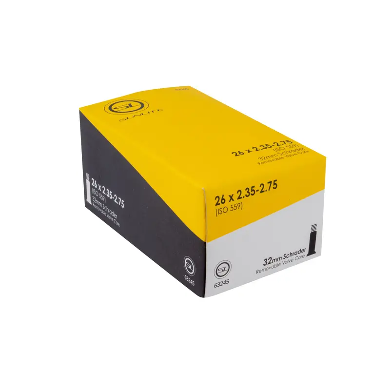 Sunlite Schrader Valve Inner Tube 26X2.35-2.75 32Mm 1