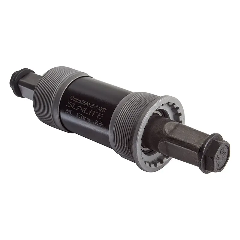 Sunlite Sl-26 Bottom Bracket 73X127 Square Taper Steel Cup English Thread 1