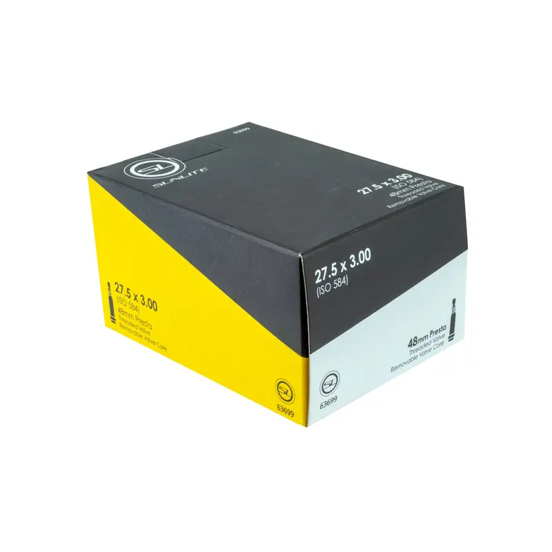 Sunlite Standard Presta Valve Inner Tube 27.5X3.00 48Mm 1