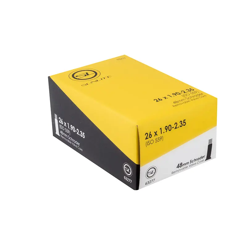 Sunlite Standard Schrader Valve Inner Tube 26X1.90-2.35 48Mm 1