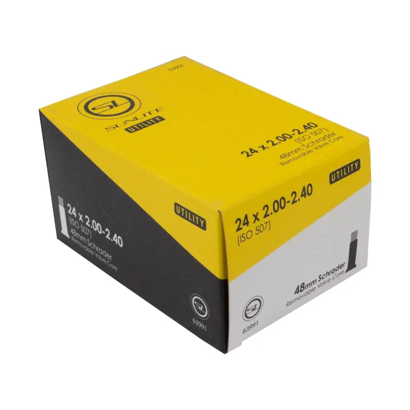 Sunlite Utili-T Schrader Valve Inner Tube 24X2.00-2.40 48Mm 1