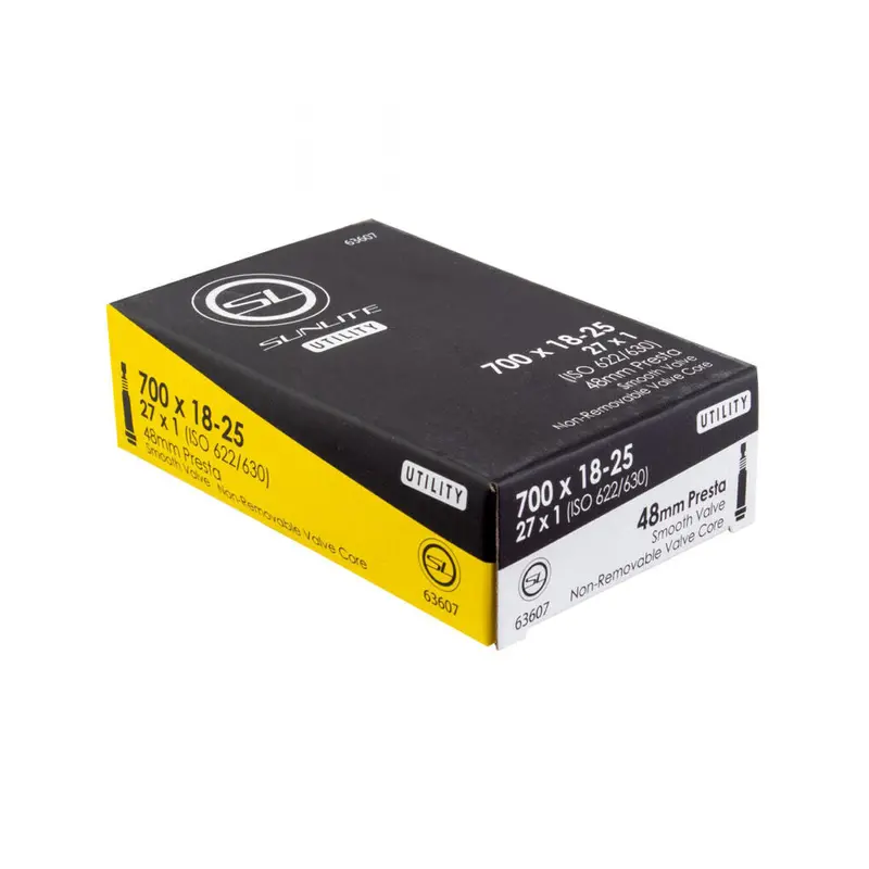 Sunlite Utili_T Standard Presta Valve Inner Tube 700X18-25 27X1 1