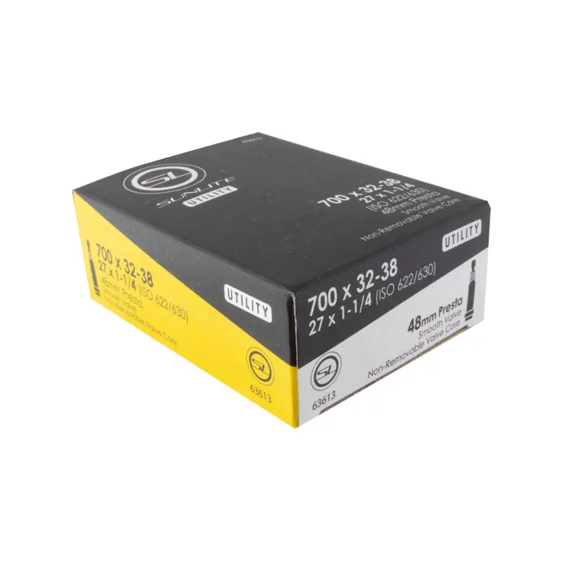 Sunlite Utili_T Standard Presta Valve Inner Tube 700X32-38C 27X1-1/4X1-3/8 48Mm 1