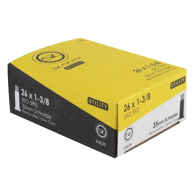 Sunlite Utili_T Standard Schrader Valve Inner Tube 26X1-3/8 35Mm 1