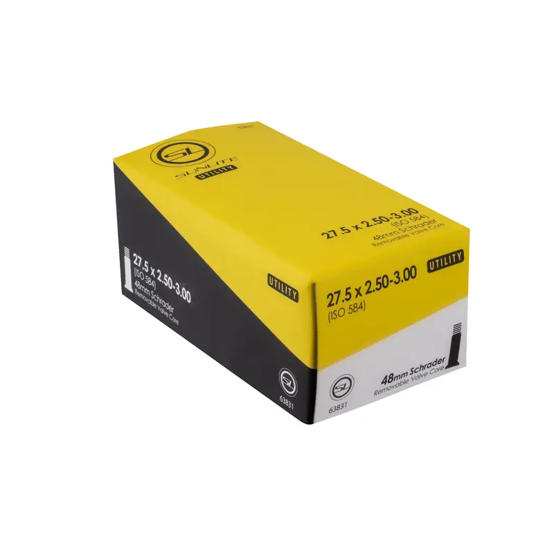 Sunlite Utili_T Standard Schrader Valve Inner Tube - 48Mm Valve Stem 2