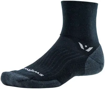 Swiftwick Pursuit Four Wool (Quarter Crew) Socks 1