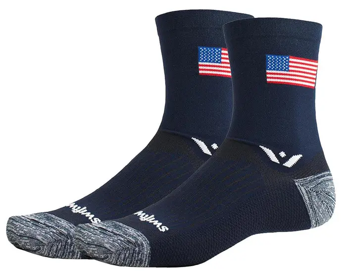 Swiftwick Vision Five (Mid Crew) Socks 1